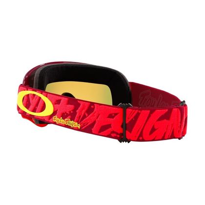 Masque cross Oakley O FRAME TLD PAINTED RED FIRE IRIDIUM 2024 - Rouge