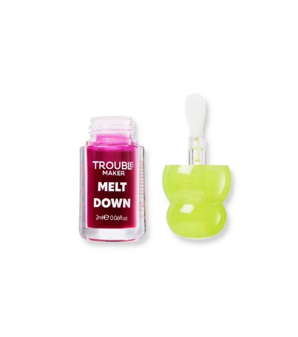 Trouble Maker - Óleo Labial Melt Down - Tipping Pint Purple