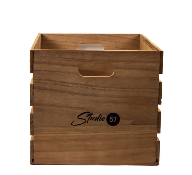 Studio 57 Opbevaringsboks til vinylplader (Træ)