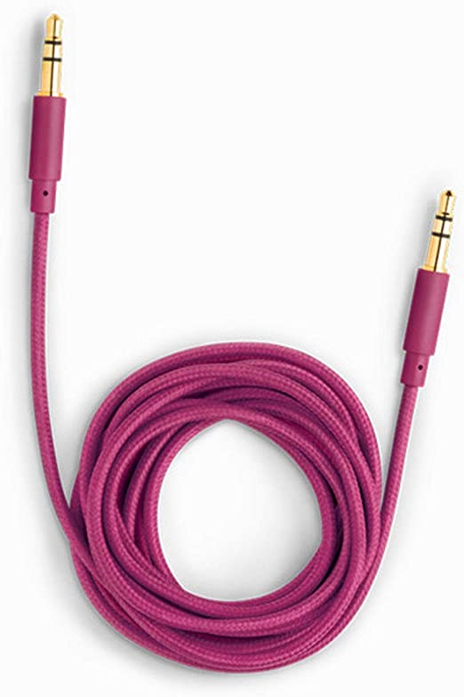 Tonie-Lauscher Kinder On-Ear Kopfhörer 85dB Begrenzte Lautstärke 3.5mm Klinken Headset (04-0036) - Beere (Lila)
