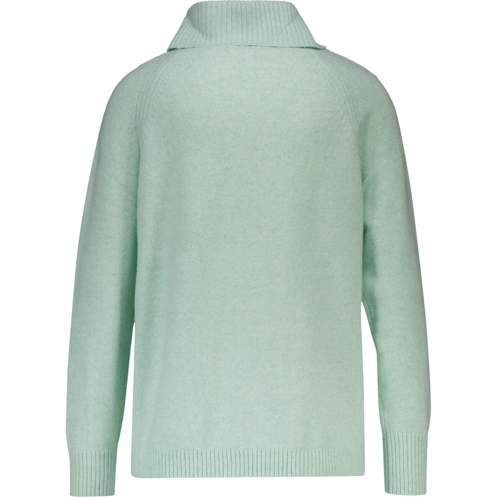 Olsen Damen-Rollkragenpulli Ripp mint, 44