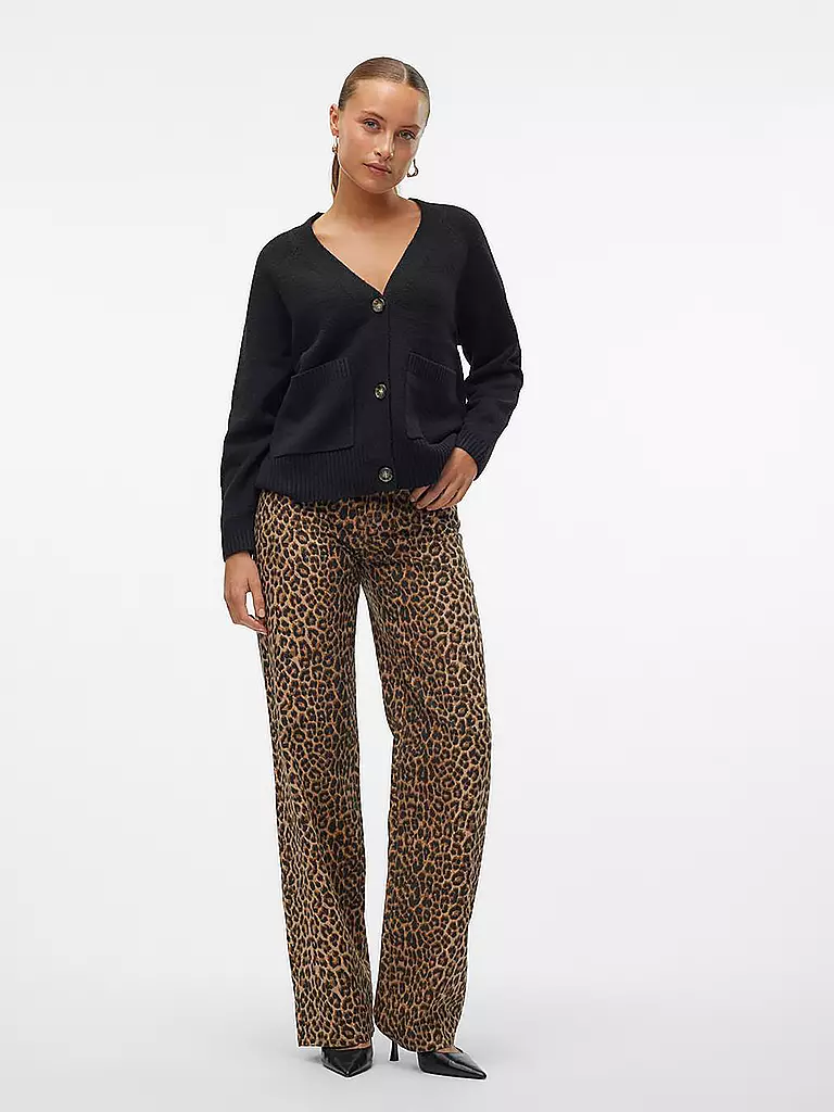 VERO MODA Cardigan VMBOOM schwarz