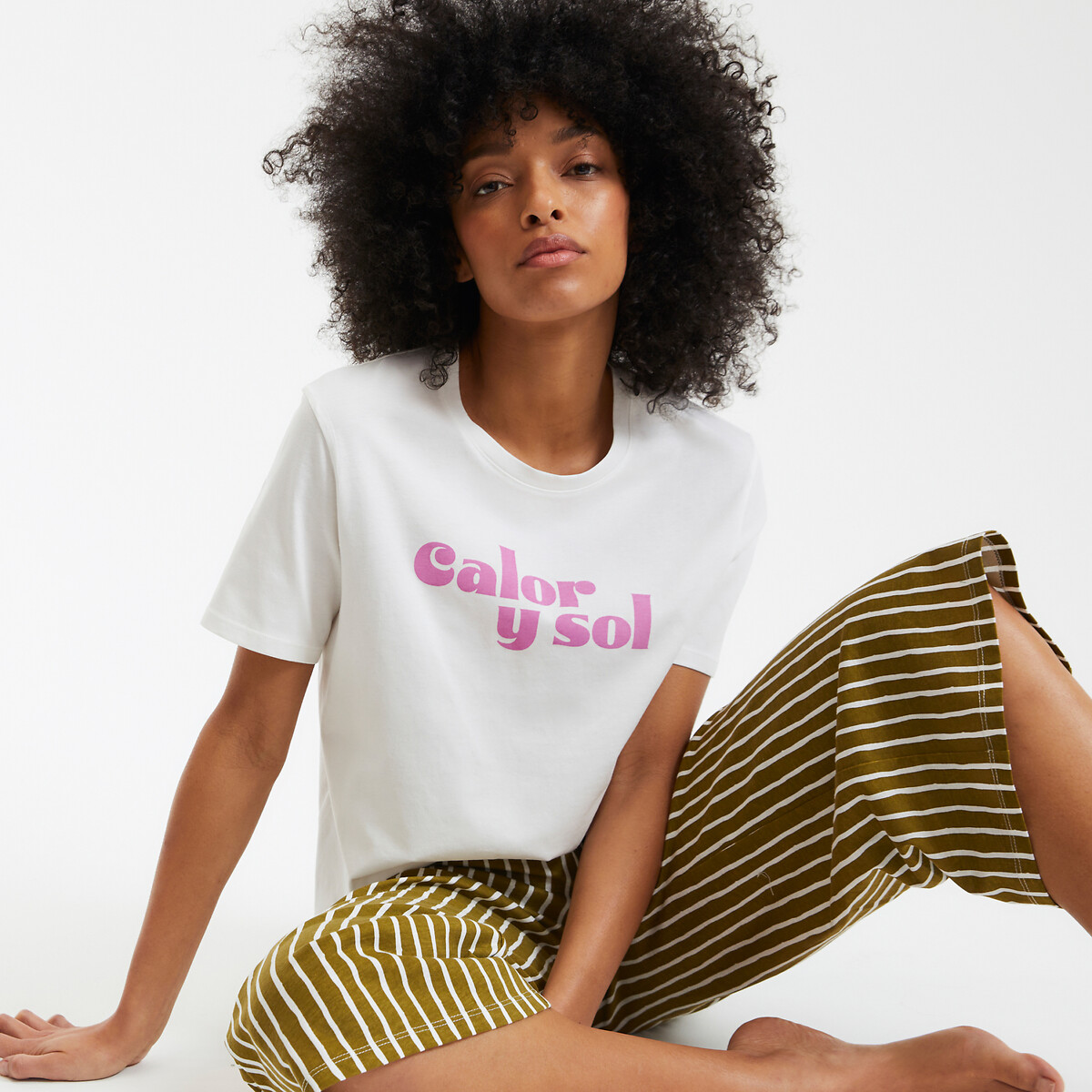 COLEÇÕES LA REDOUTE<br>Pijama Korte em katoenjersey