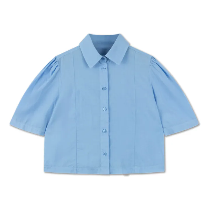 Repose AMS Chemise Coton Bio | Bleu ciel