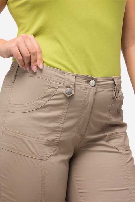 Cargo-Bermuda, Komfortbund, 4-Pocket-Schnitt