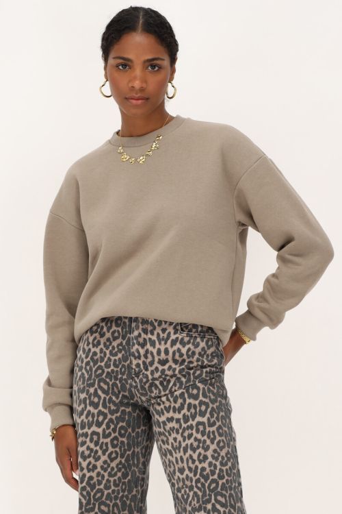 Taupe sweater 