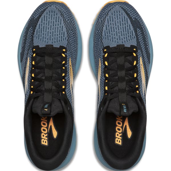 Chaussure running BROOKS REVEL 7 STORM BLUE/BLACK/ORANGE POP
