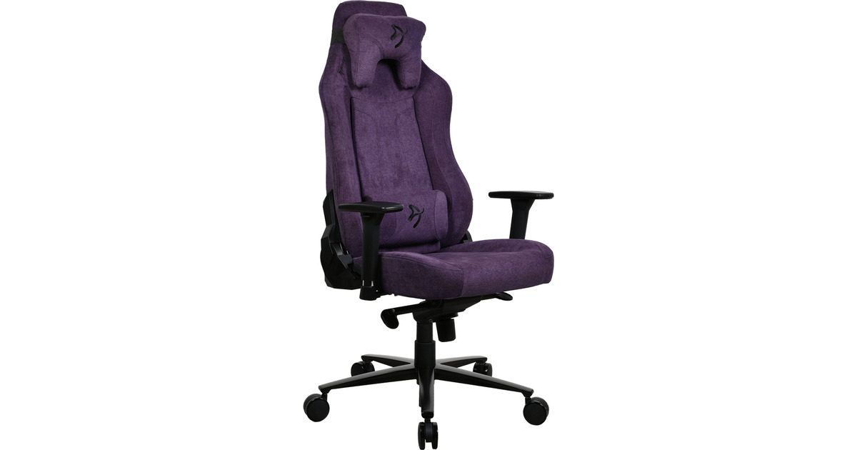 ArozziVernazza Soft Fabric - Purple gamestoel  (Donkerpaars)