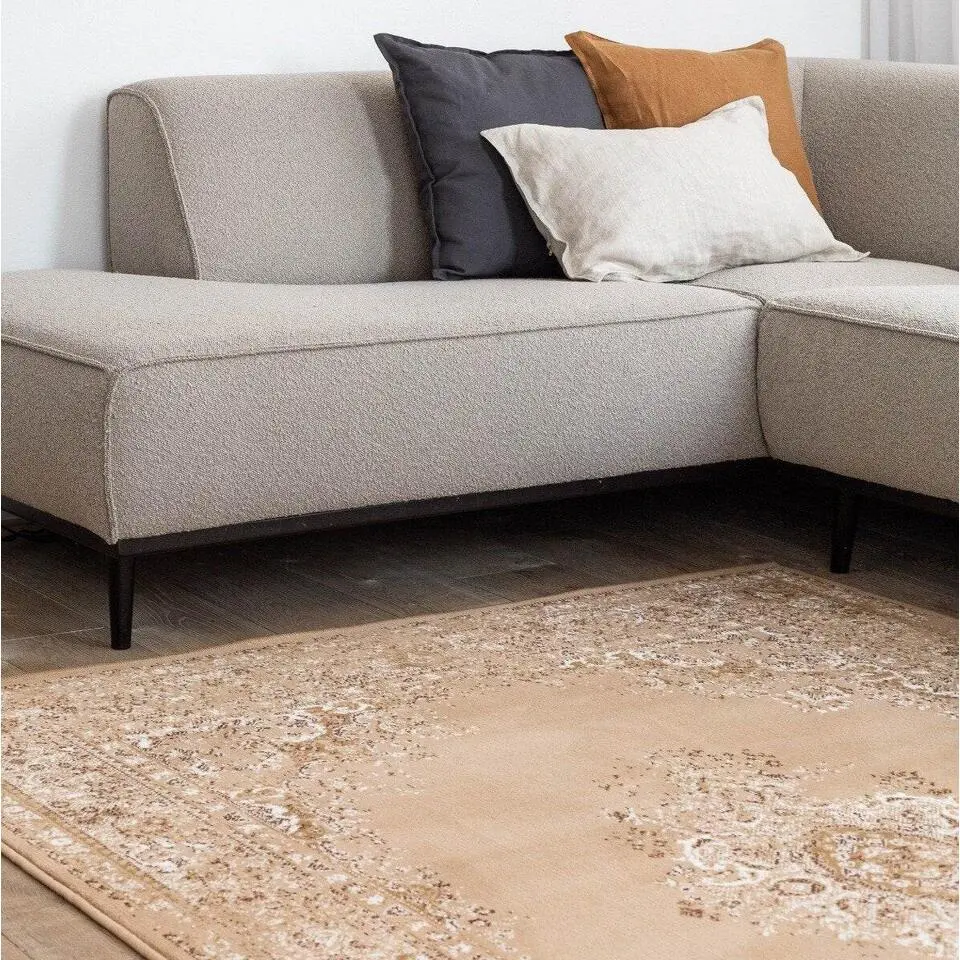 Interieur05 Vintage Vloerkleed Keshan cognac/bruin - 230 x 160 cm