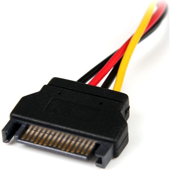 StarTech.com Adaptateur de câble d'alimentation SATA 15 cm vers LP4 - F/M