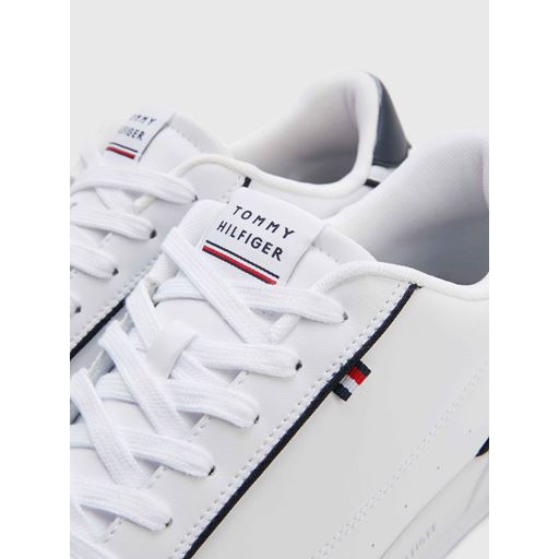Tommy Hilfiger Lace-Up Cupsole Sneakers, Hvid, 45