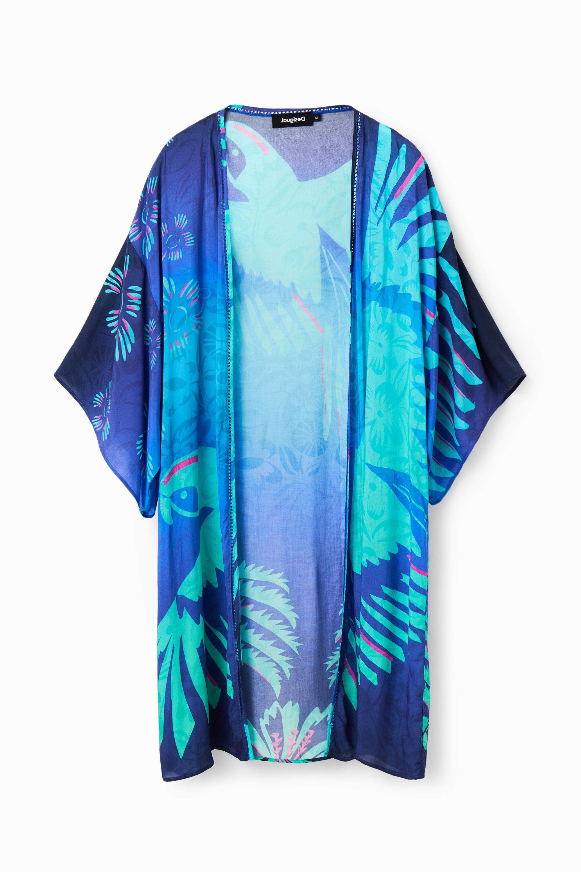 Kimono ouvert tropical