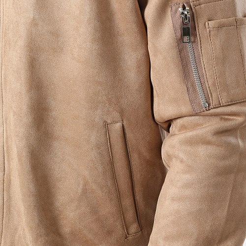 Veste Bomber Camel