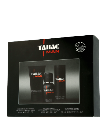 Tabac Tabac Man Set mit Shower Gel & Deo Spray 30ml-50ml-75ml