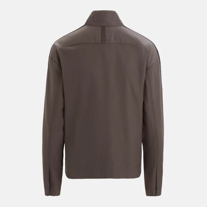 Blouson Timberland  x Icebreaker en mérinos et coton pour femme en gris foncé