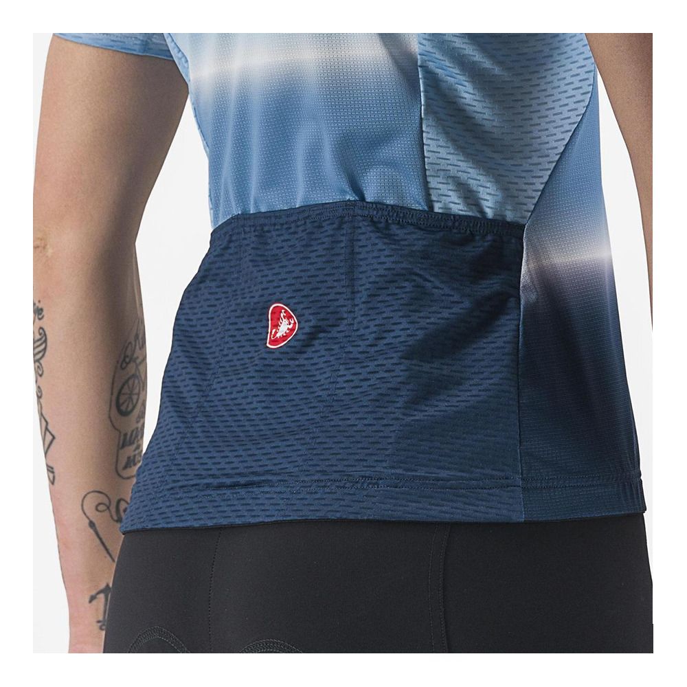 Castelli DOLCE - Maillot Femme bleu océan