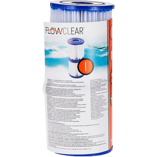 Conjunto de 2 filtros para purificador de piscina de 1249 litros.