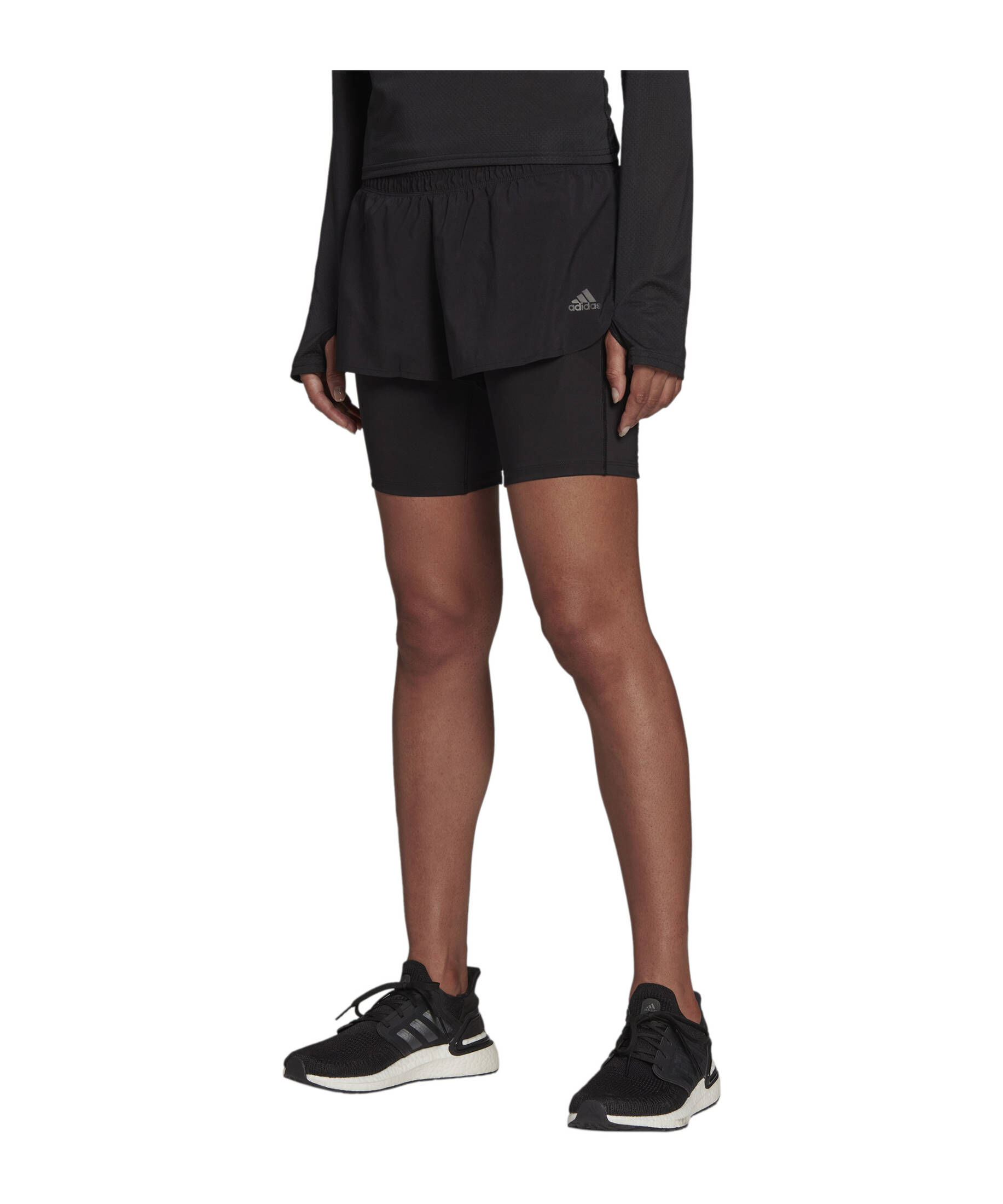 adidas Performance| Damen Laufshorts RI 3B 2IN1SHORT W