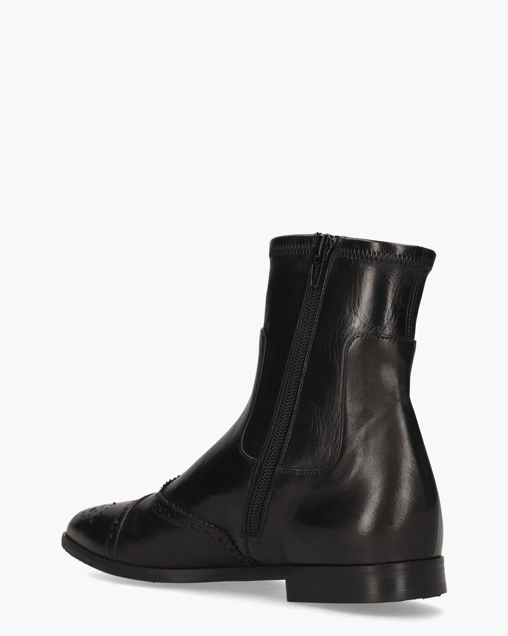 Truman's 9016 Zwart Dames Enkelboots