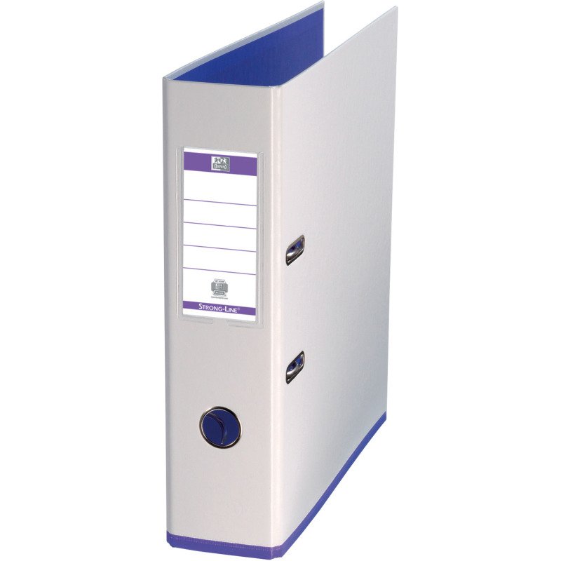 Classeur à levier plastifié Oxford My Colour A4 maxi - Dos 8 cm couleurs assorties