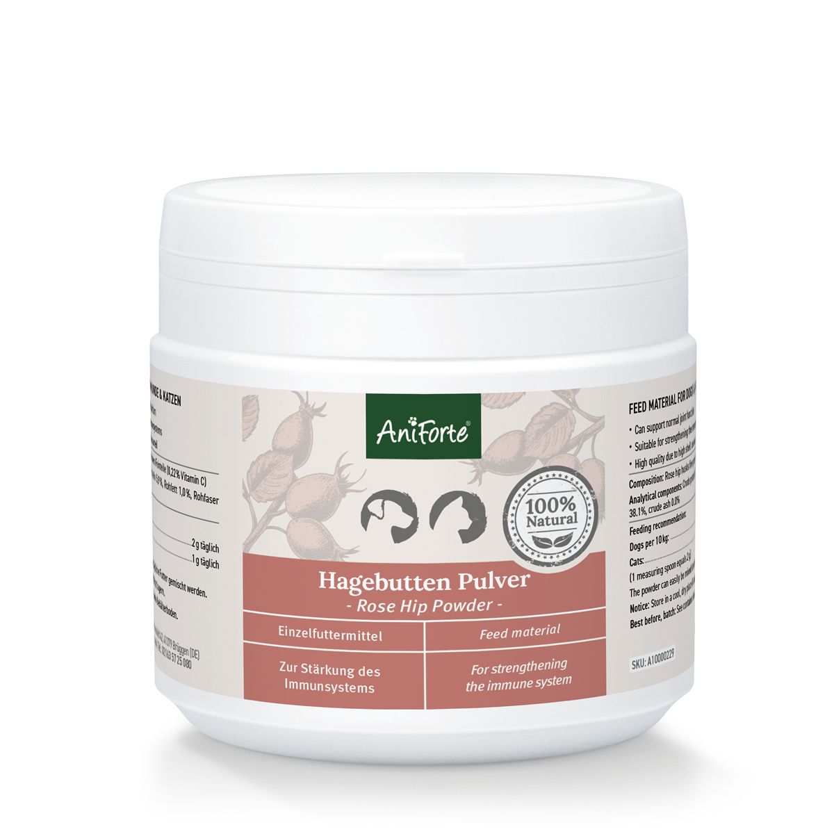 AniForte® Hagebutten Pulver