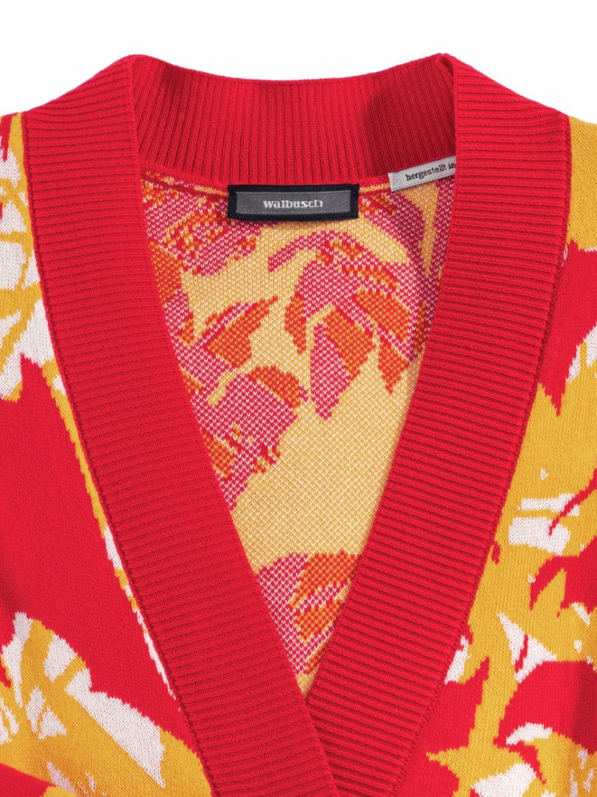 Jacquard Cardigan