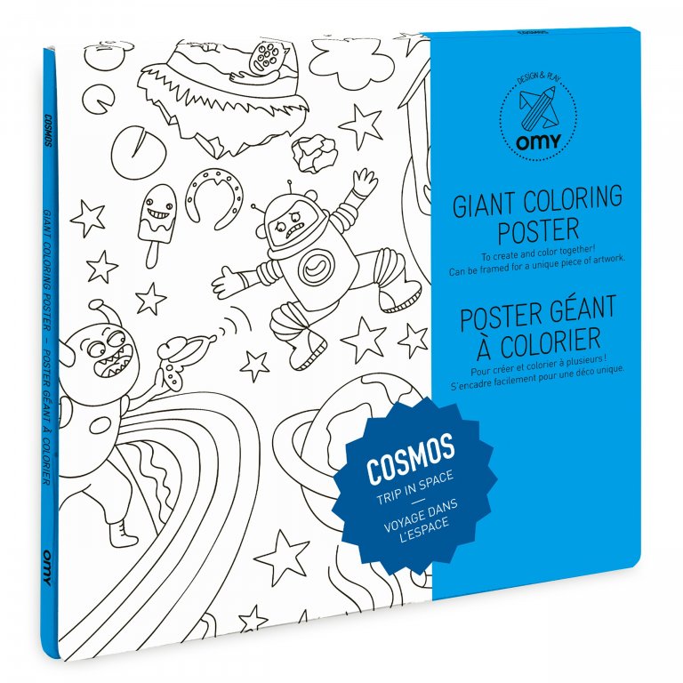 OMY Giant Coloring Roll Ausmalposter