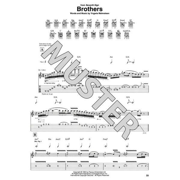 Hal Leonard Yngwie Malmsteen Anthology