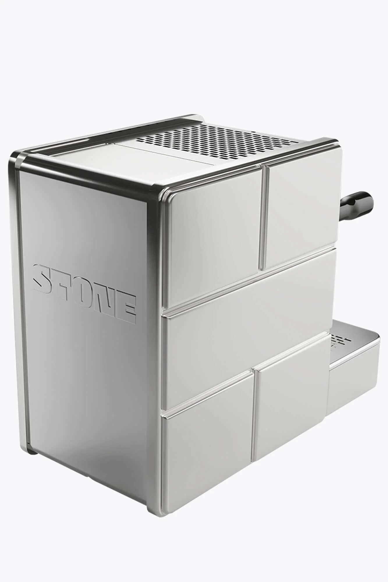 Stone Mine Premium Espressomaschine Chrome