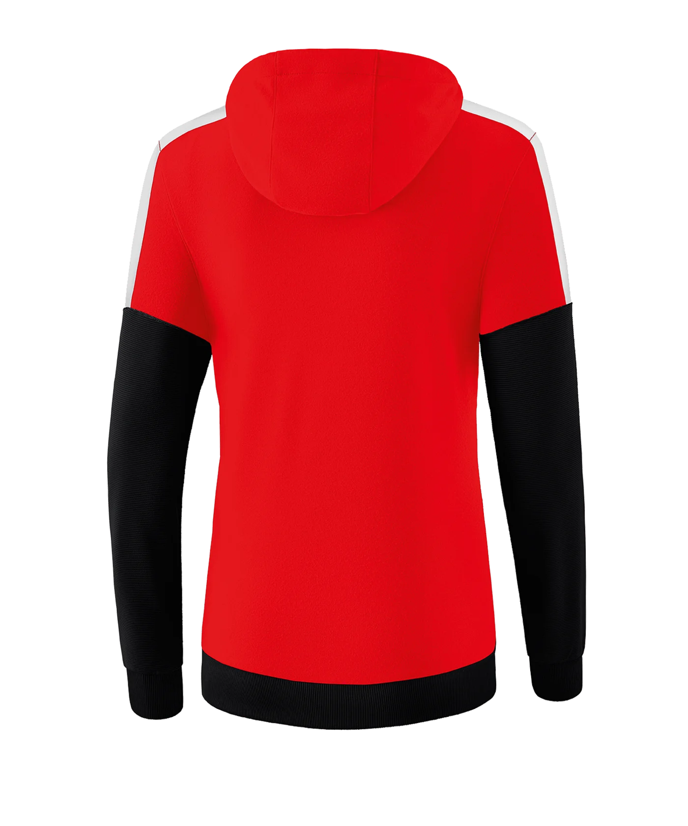 Erima Squad Hoody Damen Rot Schwarz