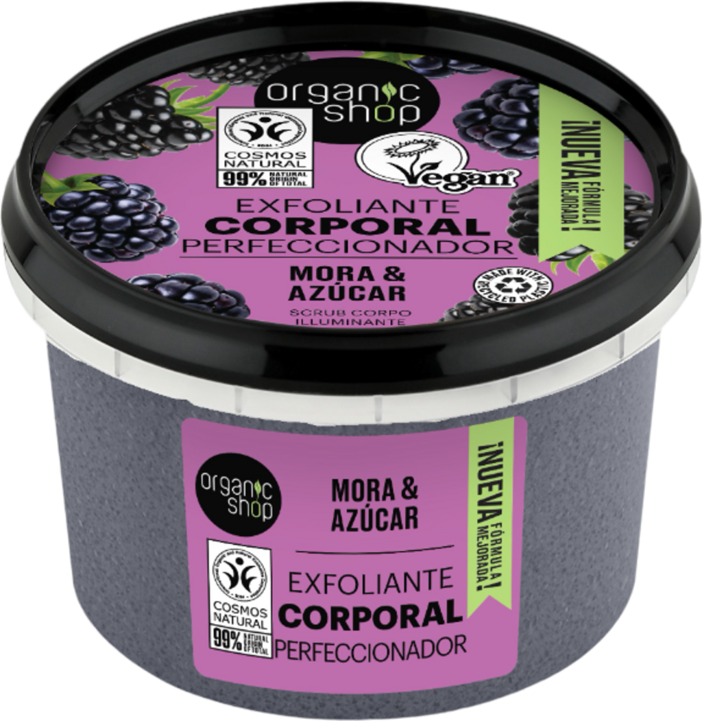 Organic Shop  Polishing Body Scrub Blackberry & Sugar, 250 ml