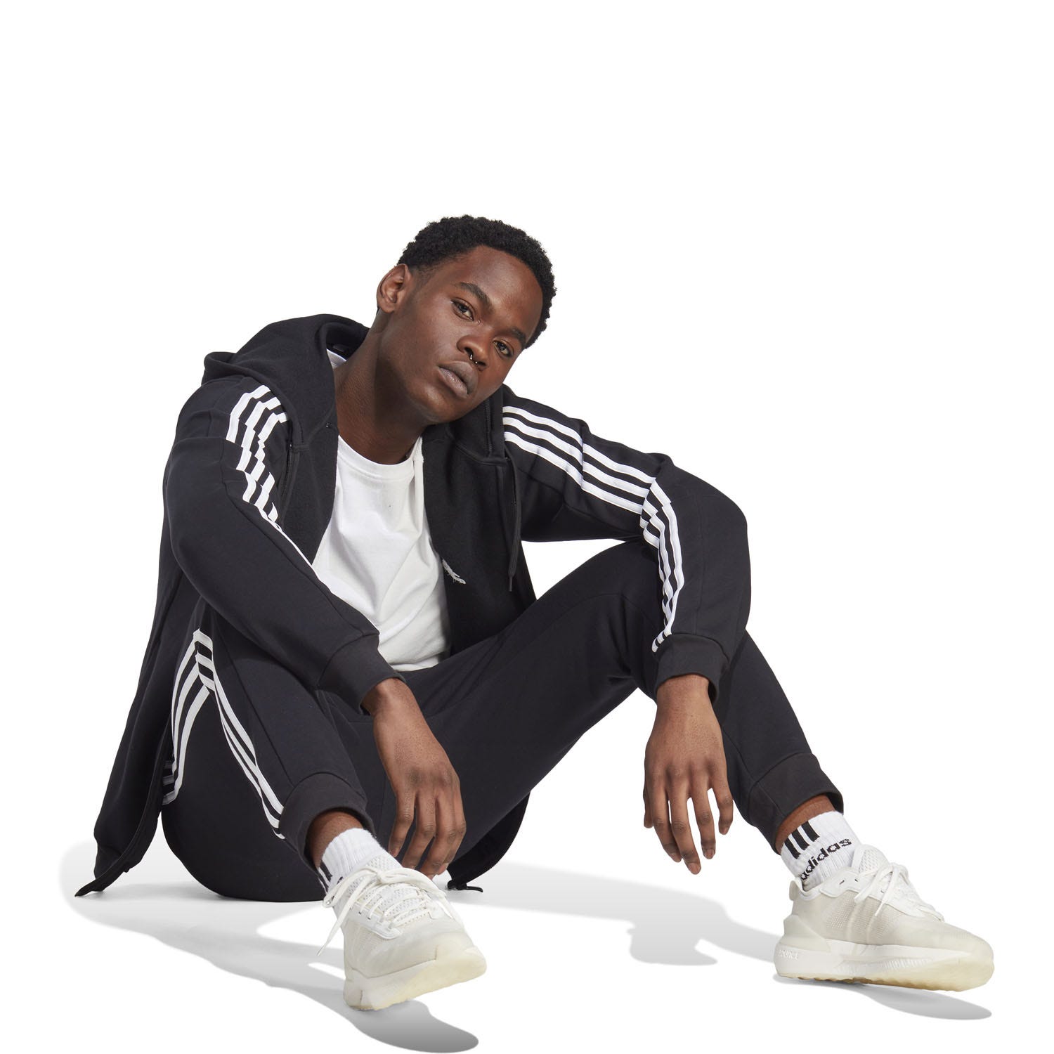 adidas  Essentials 3-Stripes Fleece Pants
