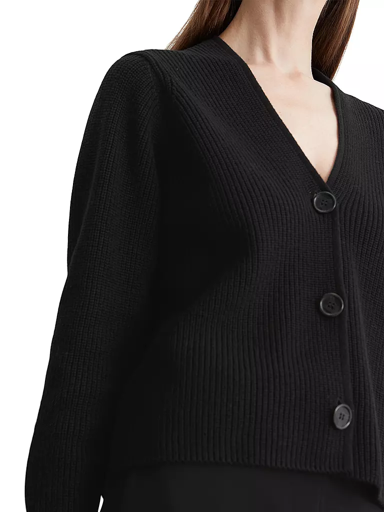 MARC O'POLO Cardigan  schwarz