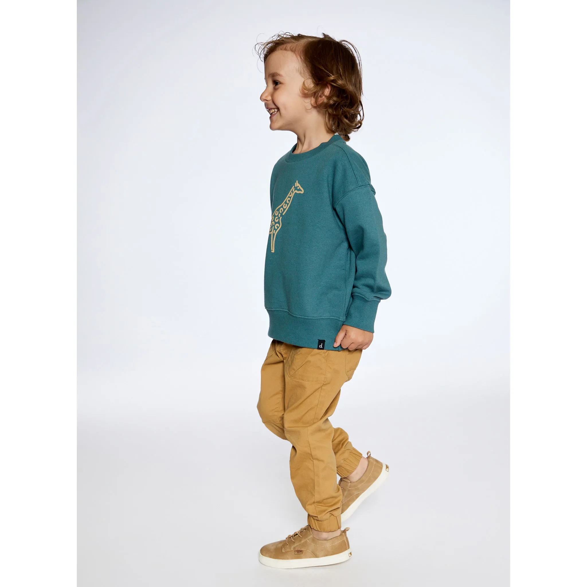 Deux par Deux Jogger Twill Basique 3-6ans