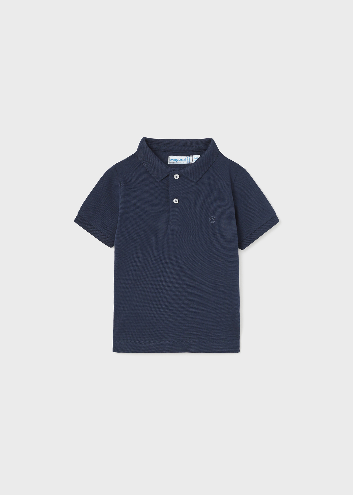 Camisa polo infantil Basic Granite