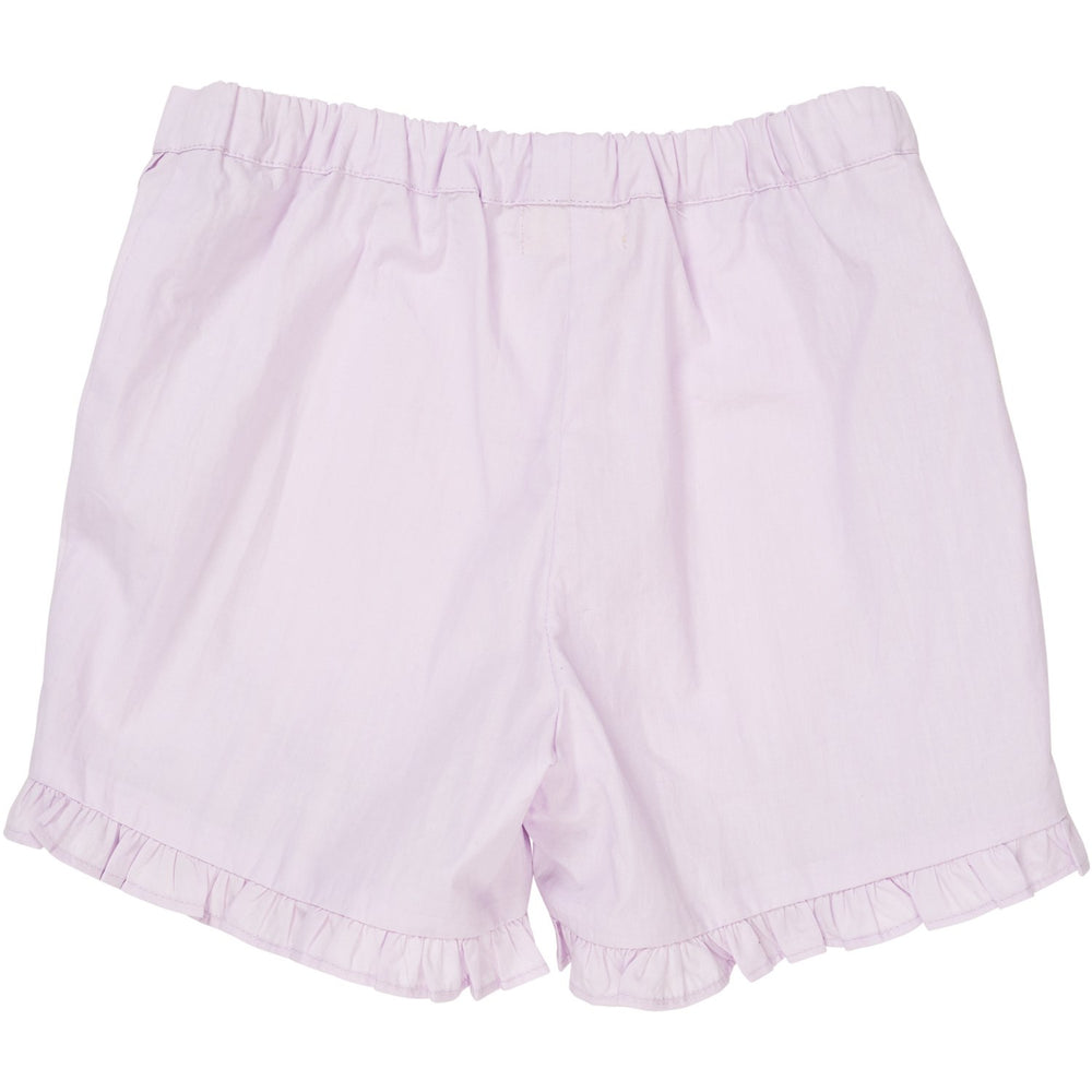 Køb COPENHAGEN COLORS Lavender Poplin Flæse Shorts