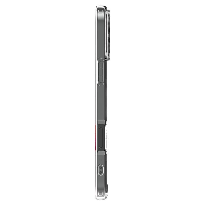 iPhone 16 Pro Max Ultra Hybrid MagSafe Hülle TPU Bumper Acryl Rückseite Air Cushion Fallschutz (ACS08002) - Frost Clear