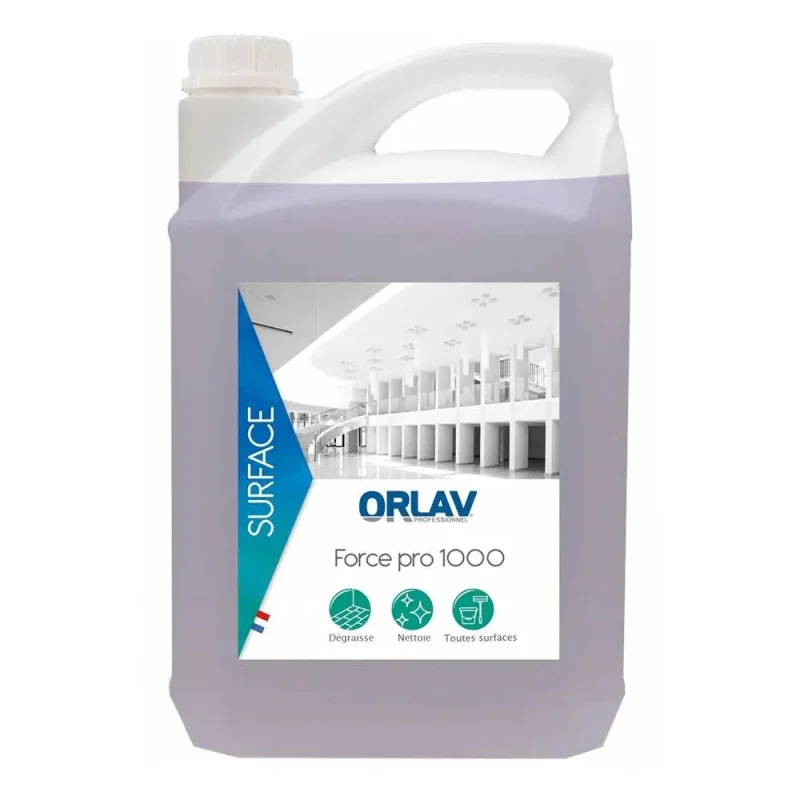 ORLAV - Nettoyant multi-surfaces - Force pro 1000 - 5L