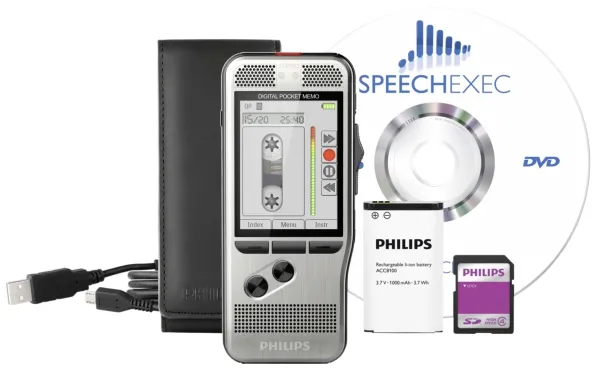 Philips Pocket Memo DPM7200 - Stemmeoptager - 200 mW