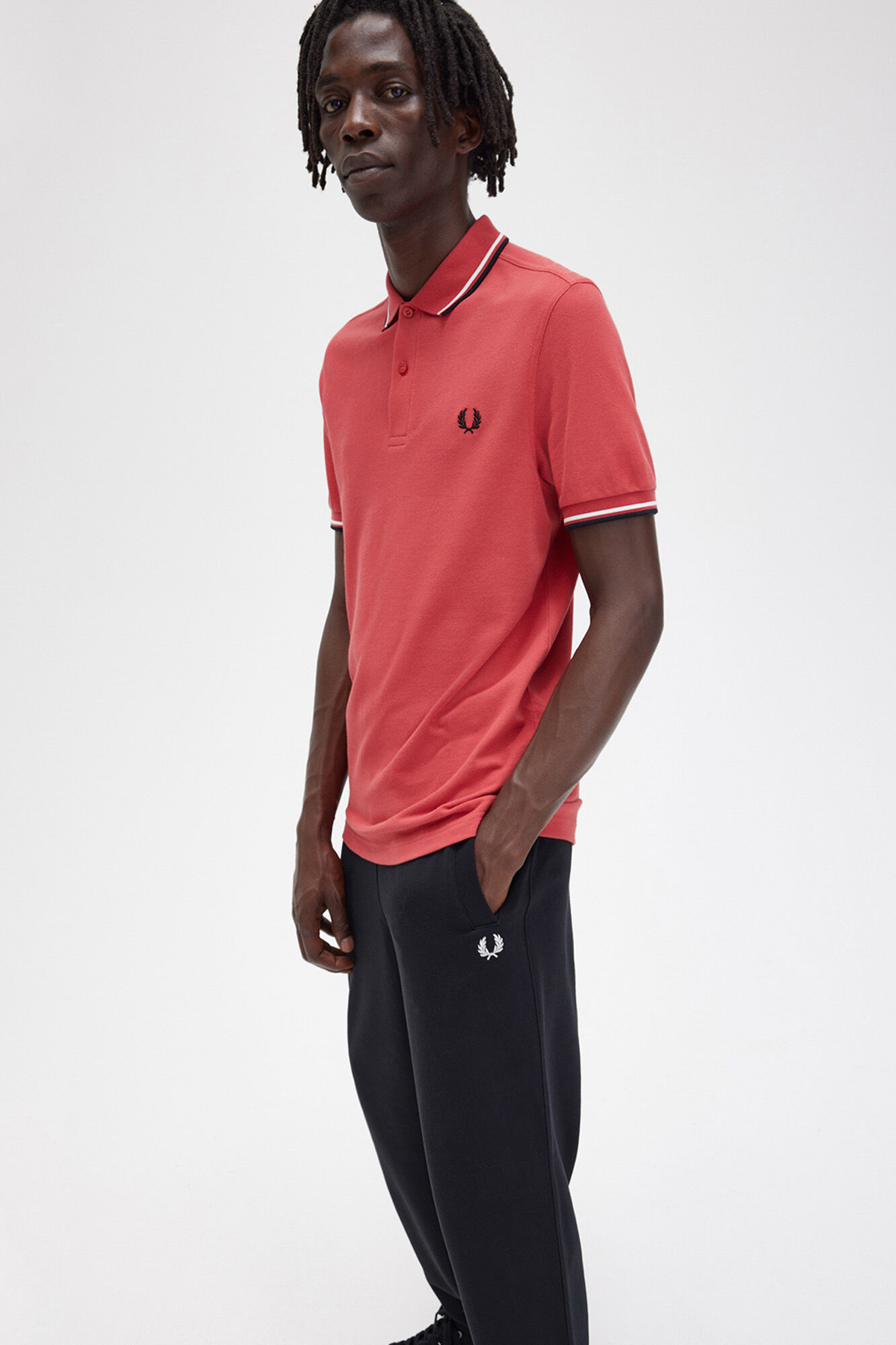 Camisa polo Fred Perry - Vermelha
