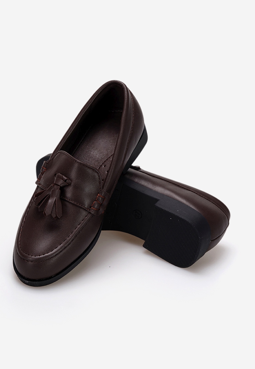 Mocassins garçons bruns Sword A