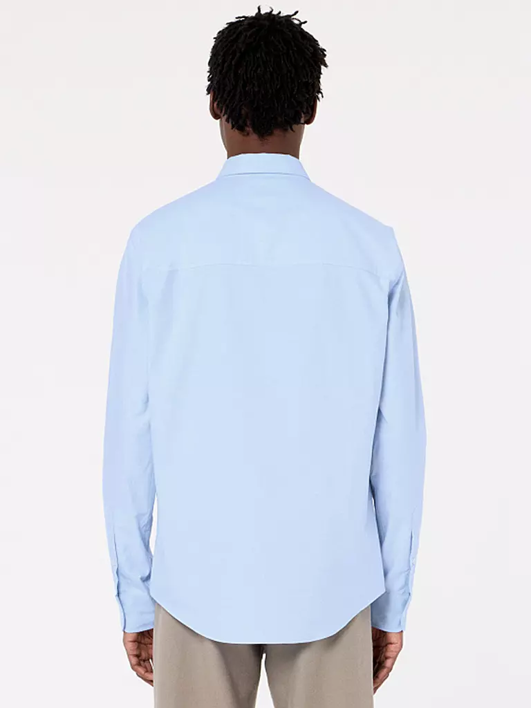 AMI PARIS Hemdbluse hellblau