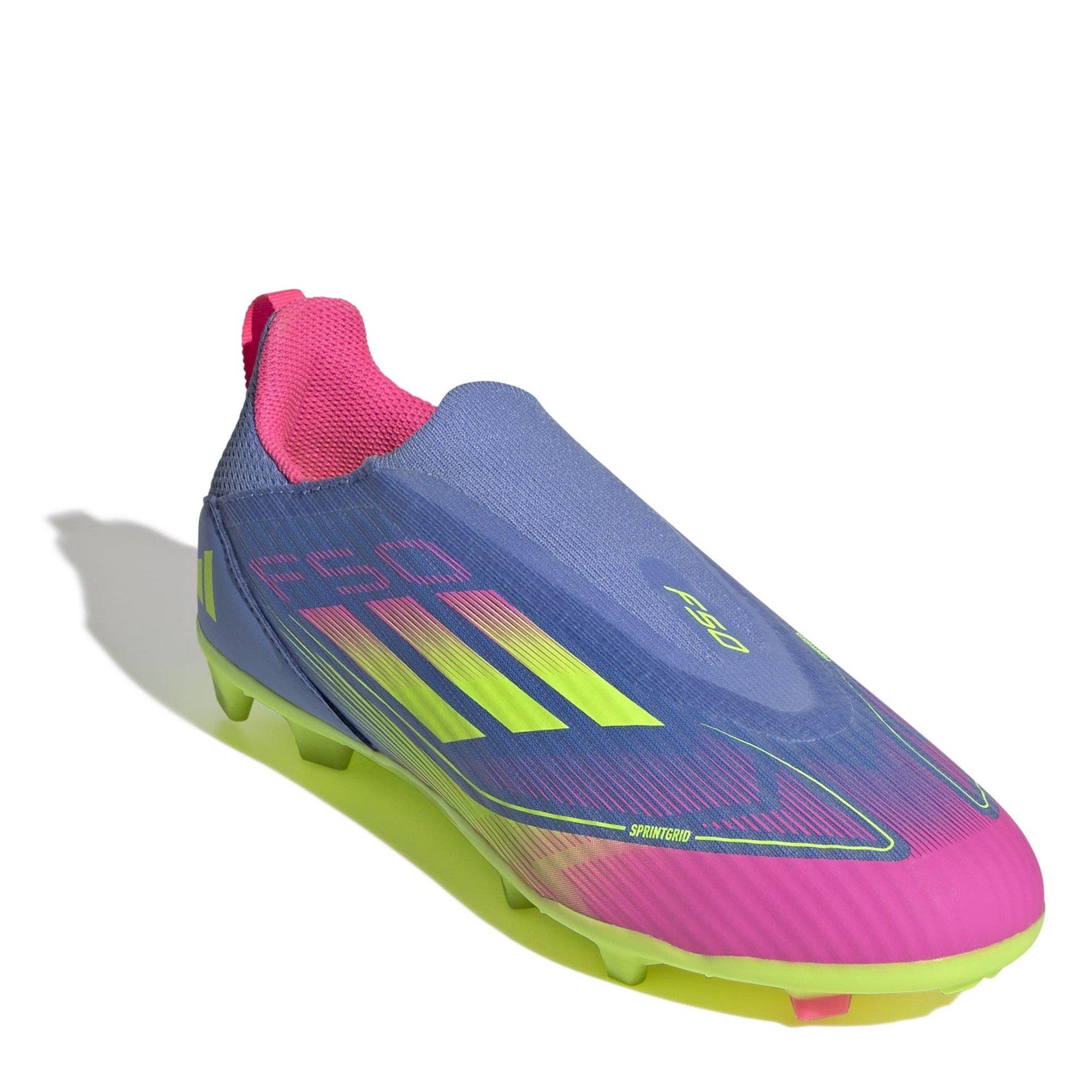 adidas F50 League Laceless Junior Firm Ground Football Boots