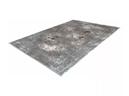 Tapis Pierre Cardin 330x240cm, design E209E coloris argent - Confort et élégance pour votre intérieur