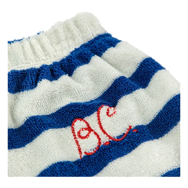 Bobo Choses Bloomer Eponge Coton Bio Rayé | Bleu marine