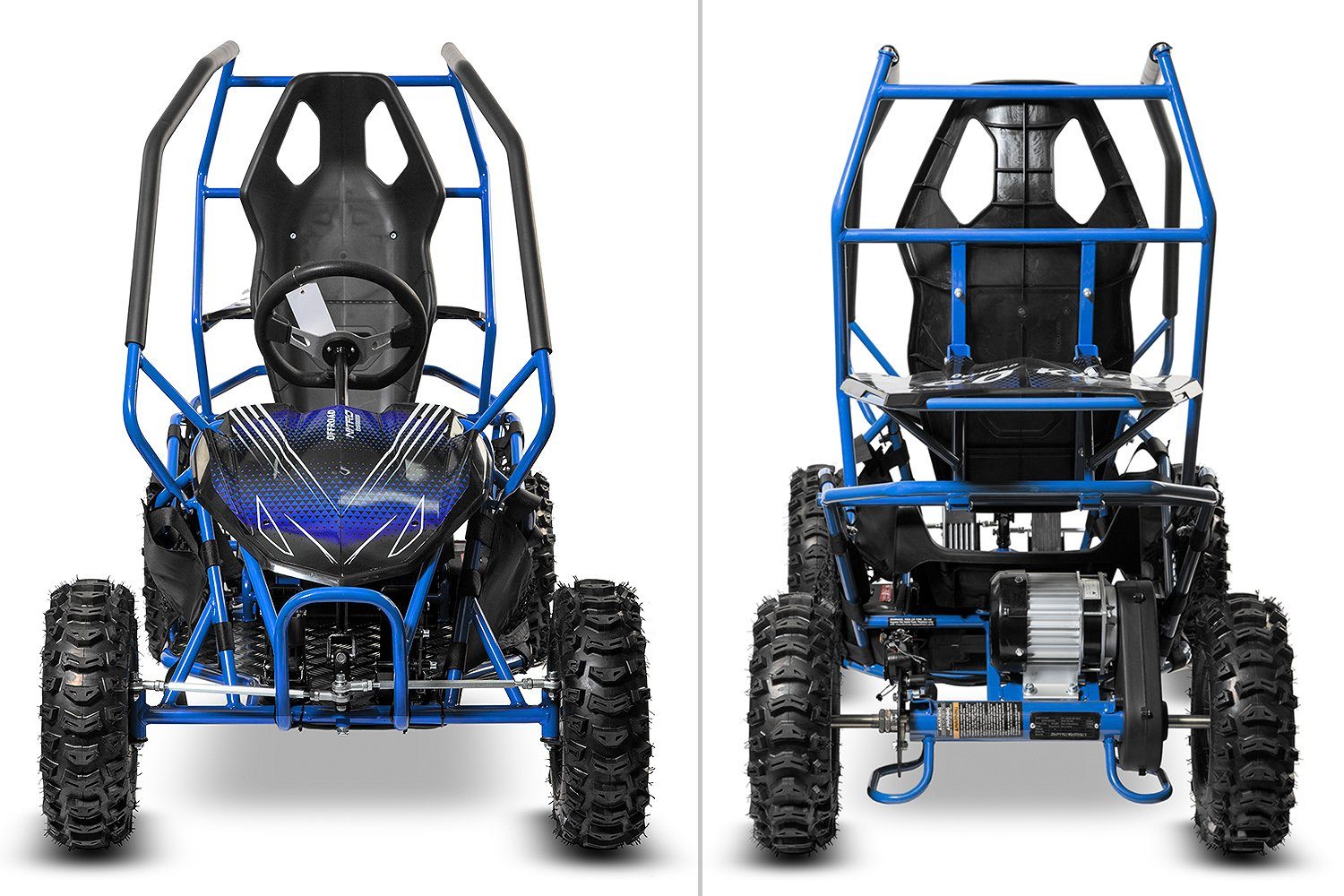 Quadriciclo elétrico infantil Nitro Motors 1000W Eco midi, buggy infantil crosser 6