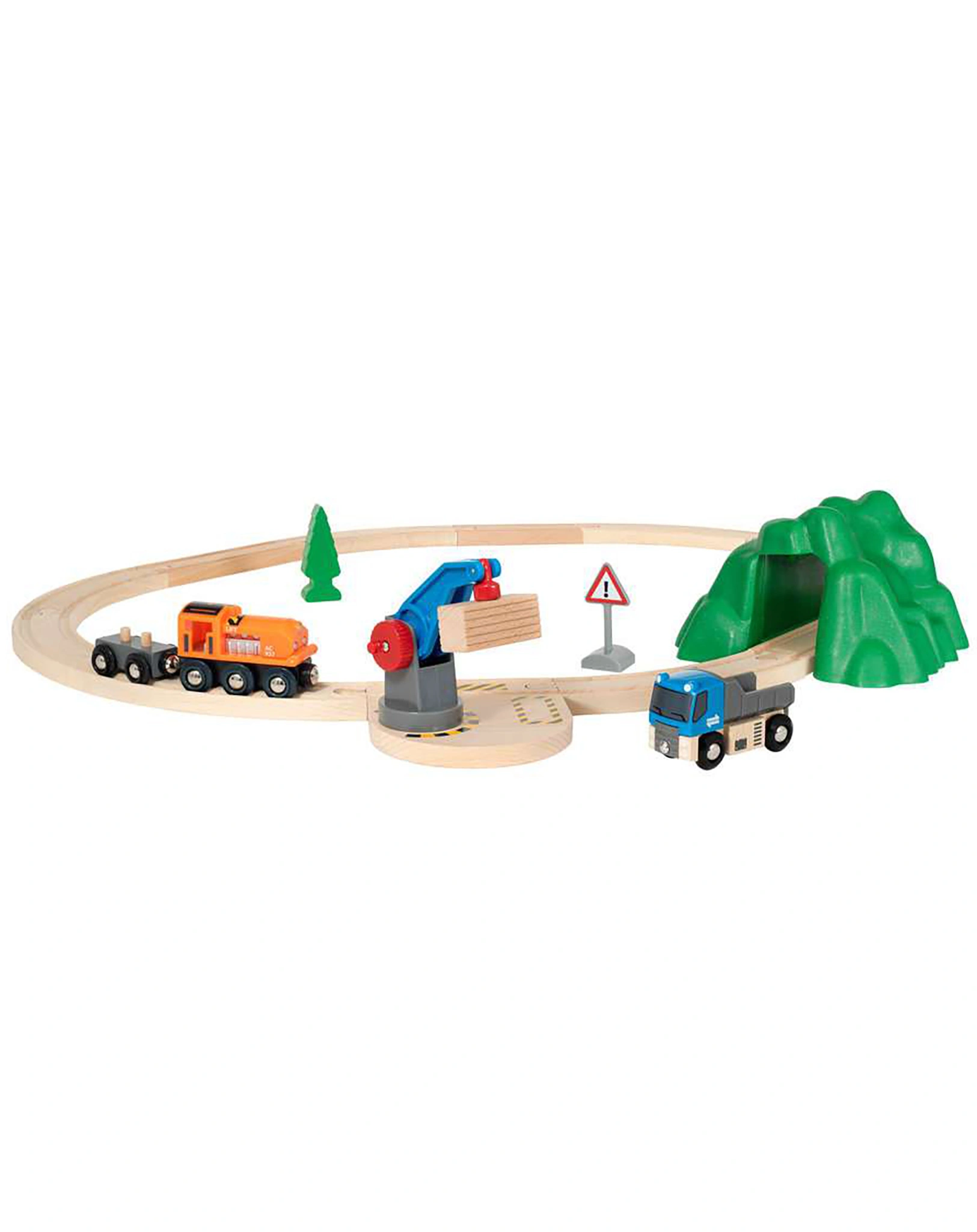 Eisenbahn-Set STARTERSET GÜTERZUG 19-teilig