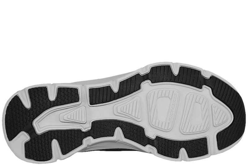 SKECHERS DLUX WALKER 2.0 - REZINATE. SLIP IN BLACK