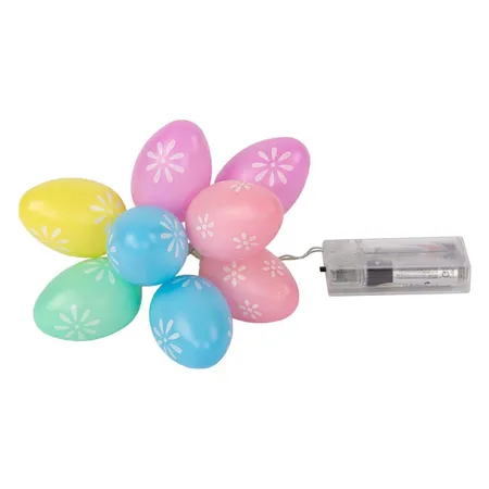 Idena LED Lichterkette Ostern Flower