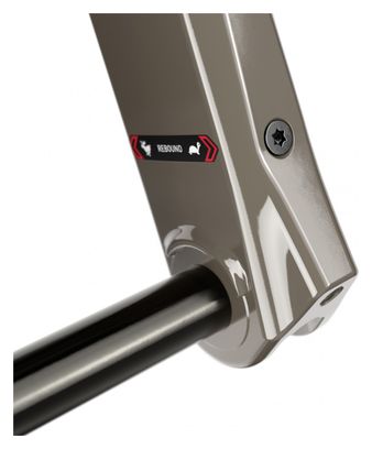 Fourche Rockshox Rudy Ultimate XPLR 700c | 12x110 mm | Offset 45 | Beige Kwiqsand
